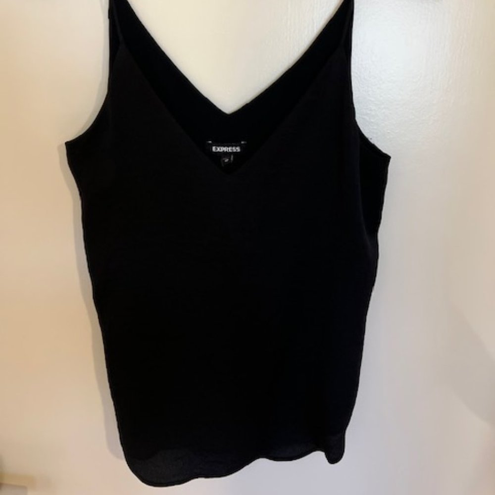 Black Expree V Neck Cami XS